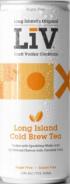 Long Island Spirits - LiV Long Island Cold Brew Tea (4 pack 12oz cans)