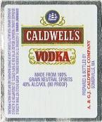 Caldwell's Vodka  0 (375)