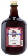 Manischewitz - Blackberry Kosher Wine 0 (750)