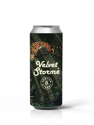 Austin Street - Velvet Storme (4 pack 16oz cans) (4 pack 16oz cans)