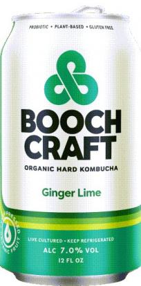 Boochcraft - Ginger Lime Hard Kombucha (6 pack 12oz cans) (6 pack 12oz cans)
