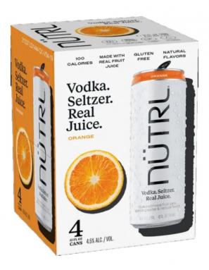 Nutrl - Orange (4 pack 12oz cans) (4 pack 12oz cans)