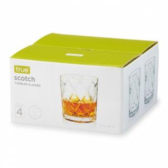 True - Scotch Tumbler Glass 4-Pack