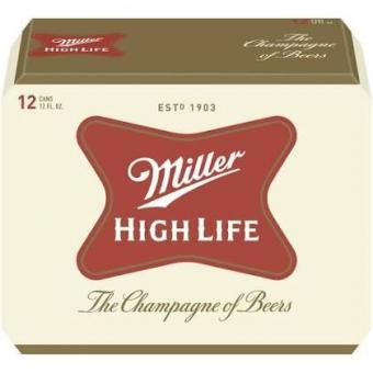 Miller Brewing Co. - High Life (12 pack 12oz cans) (12 pack 12oz cans)